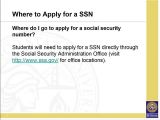 Social Security Card Name format social Security Number Ssn F 1 International Students