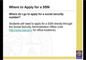 Social Security Card Name format social Security Number Ssn F 1 International Students