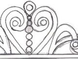 Sofia the First Crown Template Sketches Patterns Templates I Just Sketched Out A
