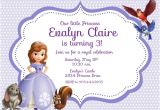Sofia the First Free Invitation Templates 8 Best Images Of Free Printable Princess sofia Invitations