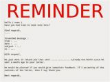 Soft Reminder Email Template May 2015 Samples Business Letters