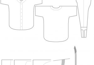Softball Uniform Design Templates Blank Baseball Jersey Template Baseballtemplate