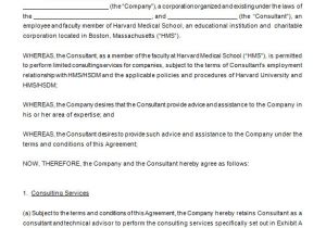 Software Consulting Contract Template 17 Consulting Contract Templates Docs Pages Free