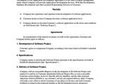 Software Development Contract Template Free software Development Contract Template Free