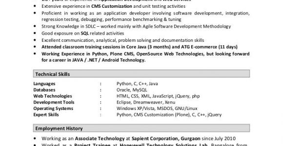 Software Engineer Resume 2 Years Experience Sample Resume software Engineer 2 Years Experience 3