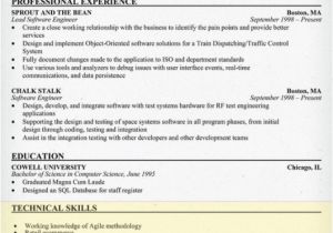 Software Engineer Resume Bullets How to Write A Skills Section for A Resume Resume Companion
