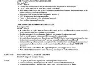 Software Engineer Resume .net software Engineer Net Resume Samples Velvet Jobs