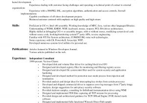 Software Engineer Resume No Experience Entry Level software Engineer Resume Ipasphoto