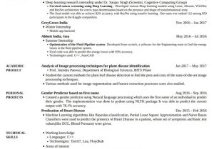 Software Engineer Resume Quora How Did Your Cv Look Like when You Applied for software