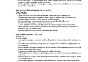 Software Engineer Resume Responsibilities software Product Manager Resume Samples Velvet Jobs