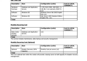 Software Pricing Proposal Template Sample Document On Hardware software Proposal