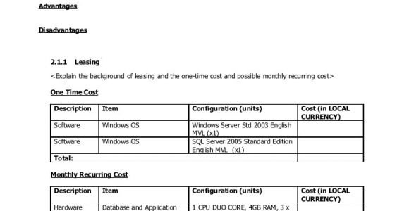 Software Pricing Proposal Template Sample Document On Hardware software Proposal