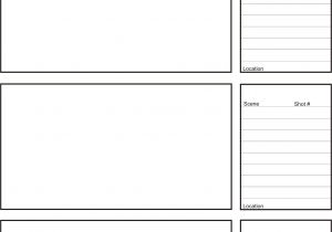 Software Storyboard Template Pre Production