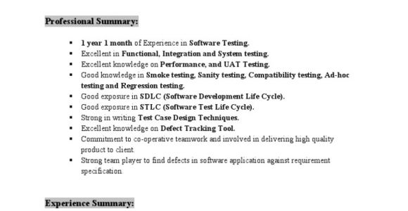 Software Testing Resume Samples for 1 Year Experience Resume Kruthik 1 Year Experience In software Testing