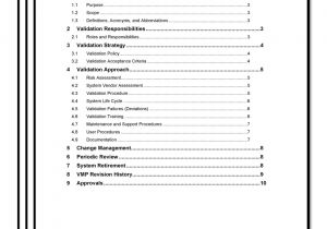 Software Validation Protocol Template Validation Master Plan Template