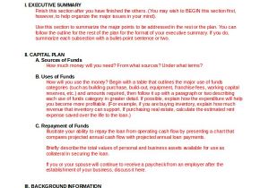 Sole Proprietorship Business Plan Template 10 Business Plan Samples In Word Sample Templates