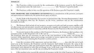 Sole Proprietorship Contract Template sole Proprietorship Buy Sell Agreement Legal forms and