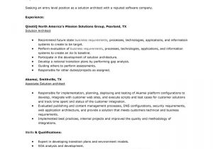 Solution Architect Resume Template 46 solution Architect Resume Sample Primary Scholarschair