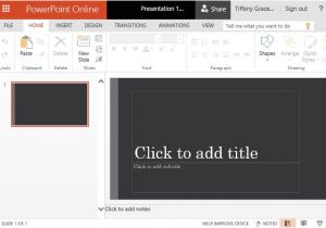 Sophisticated Powerpoint Templates Widescreen View Powerpoint Template
