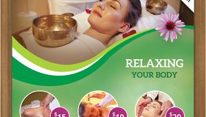 Spa Flyer Templates Free Download Free Spa Flyer Psd Template for Download On Behance