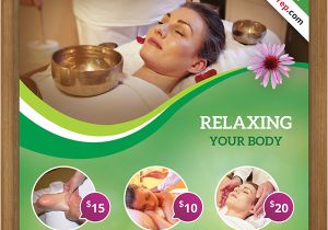 Spa Flyer Templates Free Download Free Spa Flyer Psd Template for Download On Behance