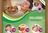 Spa Flyers Templates Free Free Spa Flyer Psd Template for Download On Behance