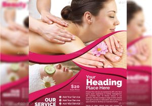 Spa Flyers Templates Free Spa Beauty Flyer Template by Aam360 Graphicriver