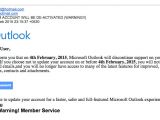Spam Email Template Beware Of Outlook Com Phishing Scam the Working Mouse