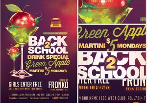 Specials Flyer Template Back to School Drink Special Flyer Template Flyerheroes