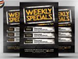Specials Flyer Template Free Psd Club events or Bottle Service Specials