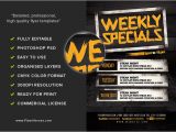 Specials Flyer Template Weekly Specials Flyer Template Flyerheroes