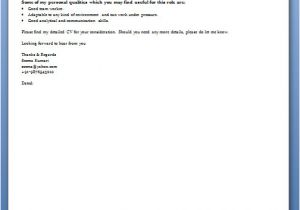 Speculative Job Email Template Speculative Cover Letter