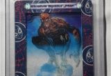 Spiderman Wrapping Paper Card Factory 2002 Spider Man Film Card 52 Pgc Mint 9