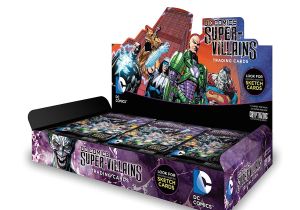 Spiderman Wrapping Paper Card Factory Amazon Com Dc Comics Super Villains Trading Card Box