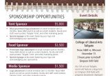 Sponsor Flyer Templates 2014 Tailgate Sponsorship Flyer Work Portfolio