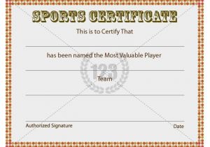 Sports Certificates Templates Free Download 8 Best Places to Visit Images On Pinterest Award