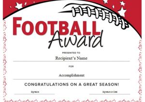 Sports Certificates Templates Free Download Football Certificate Templates Free Invitation Template