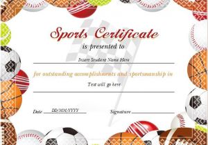 Sports Certificates Templates Free Download Sports Certificate for Ms Word Download at Http