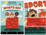 Sports Day Poster Template Kid 39 S Sports Day Flyer Template Flyerheroes