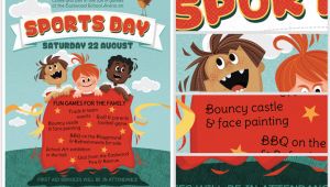 Sports Day Poster Template Kid 39 S Sports Day Flyer Template Flyerheroes