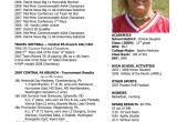 Sports Profile Template softball Team Profile Templates Player Profile Central