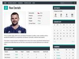 Sports Profile Template Sports Profile Templates Pictures to Pin On Pinterest