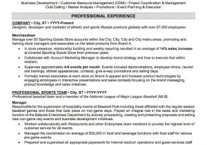Sports Resume Template Sports and Coaching Resume Sample Professional Resume