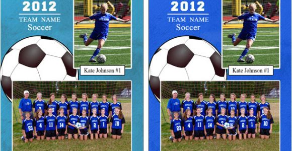 Sports Team Photo Templates Matching Template Colors Tutorial Pictocolor software