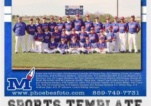 Sports Team Photo Templates Psd Sports Team Photo Photoshop Template for Professional