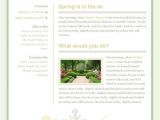 Spring Email Template Example Download 60 Free Email Templates Xdesigns