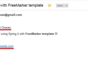 Spring Freemarker Email Template Example Spring 4 Sending Email with Freemarker Template