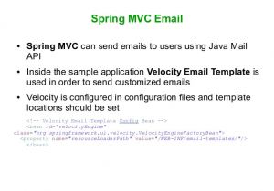 Spring Velocity Email Template Example Java Spring Mvc Framework with Angularjs by Google and HTML5