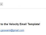 Spring Velocity Email Template Example Send Email Using Email Template Library Via Spring Jee
