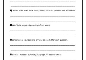 Sq3r Template organic Graphic organizers for Reading